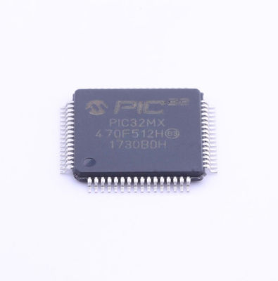 PIC32MX470F512H-120/PT Microchip PIC32MX 집적 회로 IC PIC32MX470F5