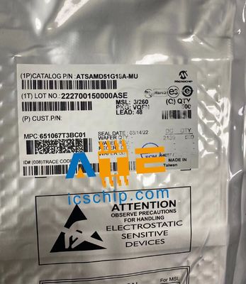 ATSAML10D16A-MU ATSAML10D16 마이크로컨트롤러 마이크로칩 MCU IC